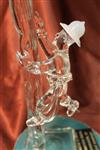 Large 11" Blown Glass Power Lineman Gift - Sculpture Art